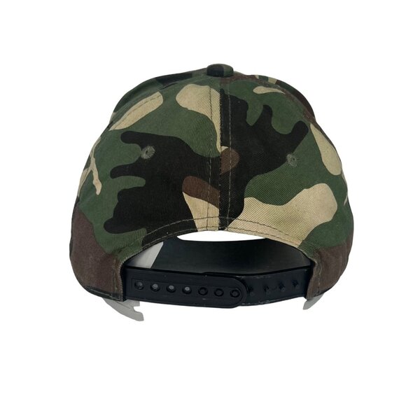 True Value Camo Baseball Cap Hat Unsex OS Green Brown Adjustable - Picture 7 of 9